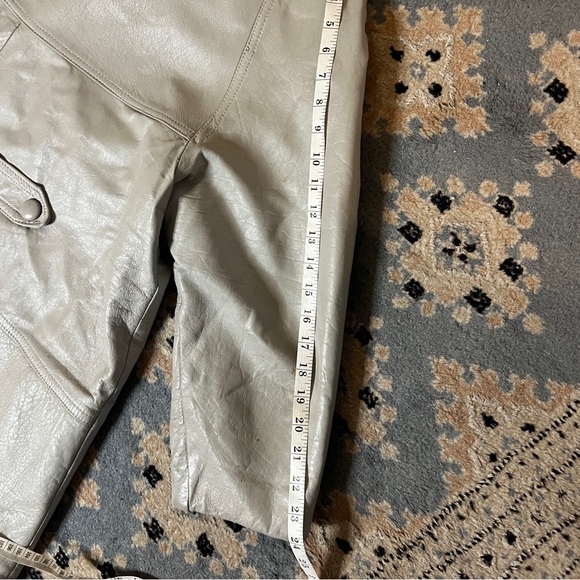 Vintage leather jacket car coat - Picture 9 of 10